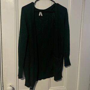 MUDD Dark Green Cardigan